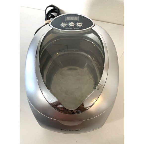 Brookstone Ultrasonic Cleaner Jewelry DVD Eyeglass Watches & More CD-7830A - Picture 6 of 6